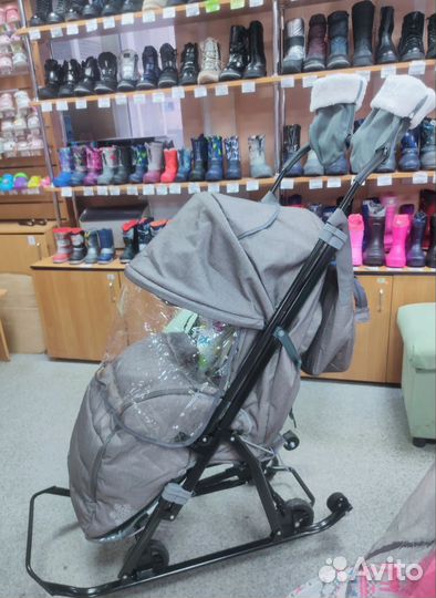 Коляска санки