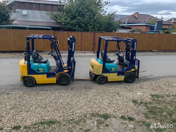 Вилочный погрузчик Komatsu FD15T-18, 2005