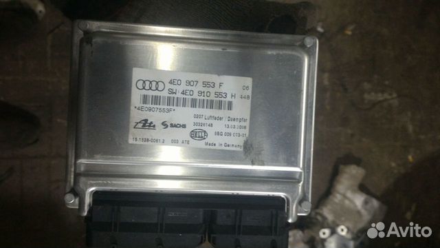 Audi A8 D3 Ауди блок управления пневмо подвеской
