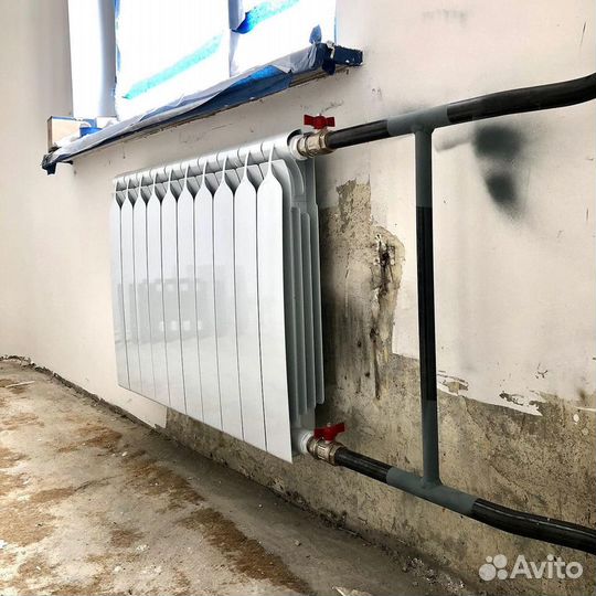 Замена Радиаторов Отопления Монтаж Полотенцесушите