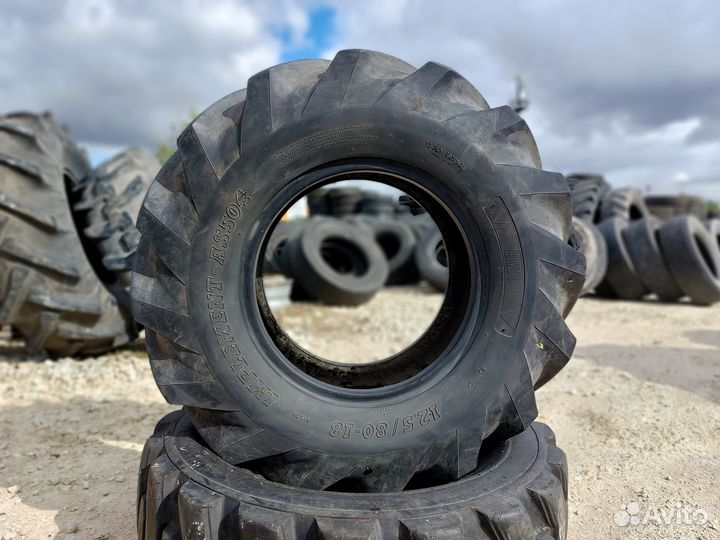Шины на погрузчик 12,5/80-18 BKT AS 504 Б/У