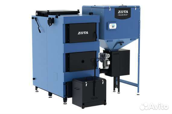 Котел твердотопливный автоматический Maxima Zota