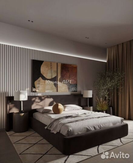 Картины интерьерные абстракции на холсте