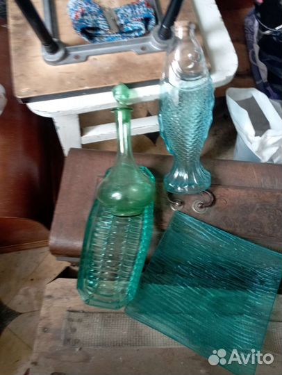 Графин тарелка бутылка селедочница