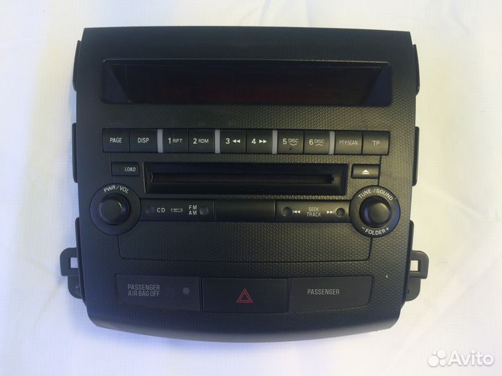 Панель управл. магнитолой Mitsubishi Outlander XL