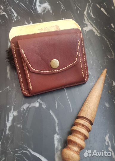 Обложка для паспорта и кардхолдер кожаная