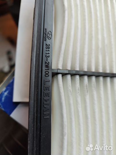 Воздушный фильтр hyundai kia 281132w100