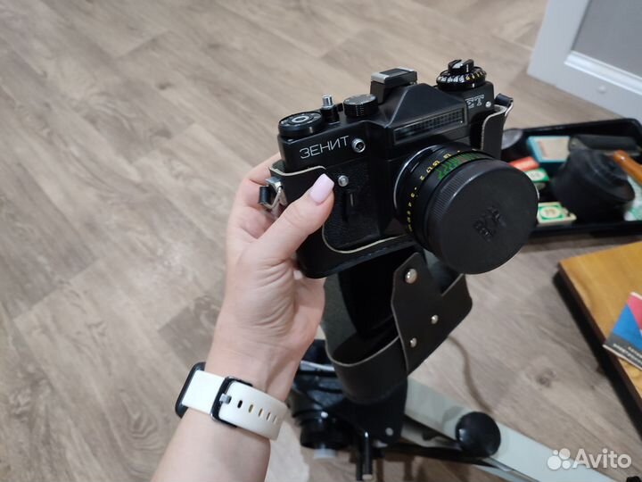 Фотоаппарат зенит-ет набор фотолюбителя СССР