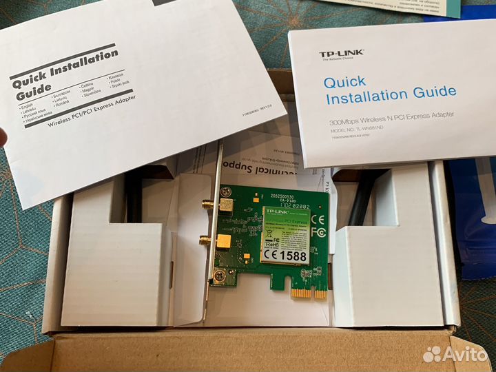 Wifi адаптер pci e tp link
