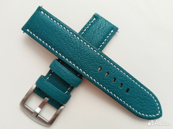 Ремешок для часов 22мм кожа козы ручная работа