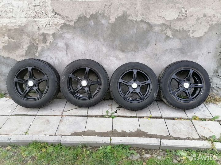 Колеса в сборе r15 зимние 4 114