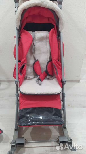 Санки коляска с колесами