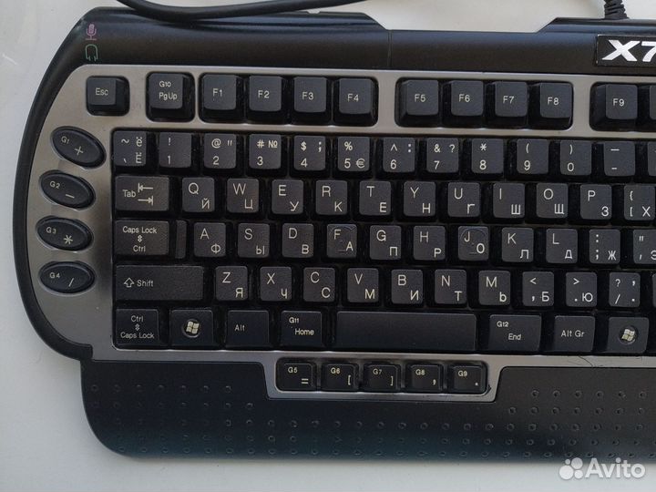 Игровая клавиатура a4tech X7 G800MU