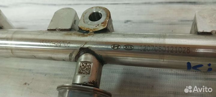 Рейка топливная G4KJ Kia Optima 2.4