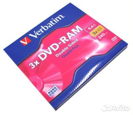 Компакт диск DVD-RAM Verbatim 43493 9,4Гб 3x 1шт