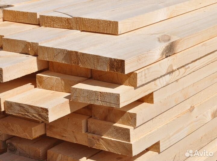 Сухая доска 25х100х6000