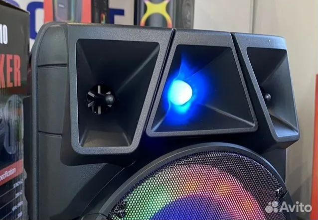 Большая мощная блютуз колонка
