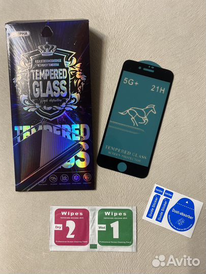 Защитное стекло iPhone 6, 6s 2 шт