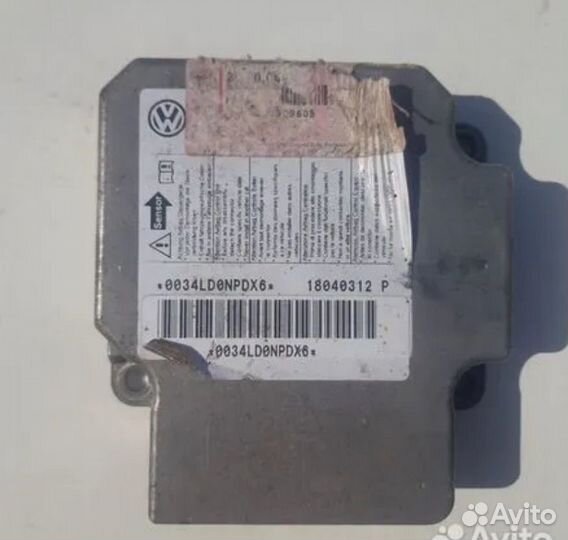 Блок управления Airbag VW Passat B5+ 2001-2005
