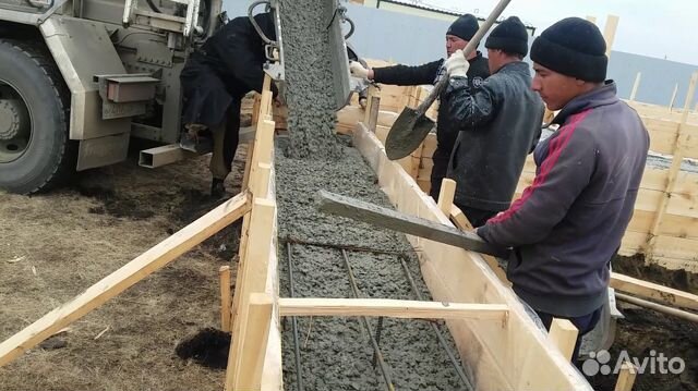 Бетон (М100) - (М600) с производства