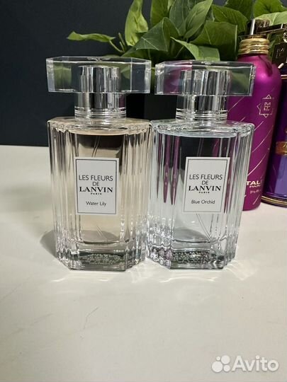 Lanvin blue orchid и water lily 30ml