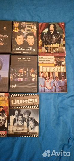 DVD музыка зарубежная 14 шт