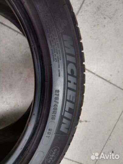 Michelin Primacy 3 ZP 245/45 R18 и 275/40 R18 99Y