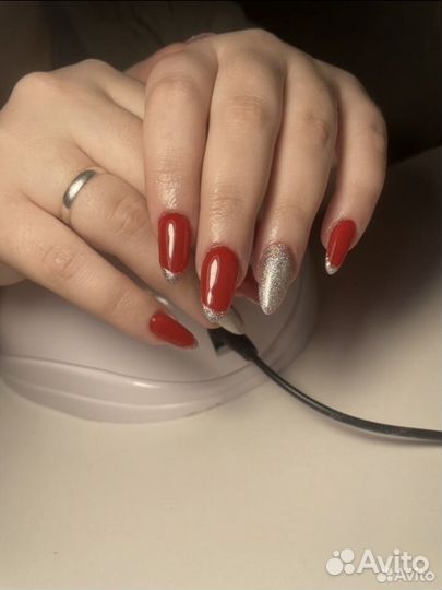 Маникюр наращивание