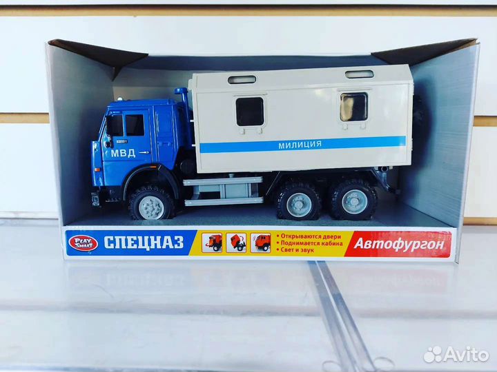 Машина инерционная Милиция