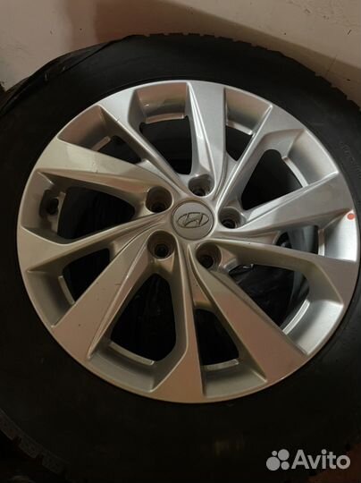 Колеса в сборе r17 зимние hyundai tucson