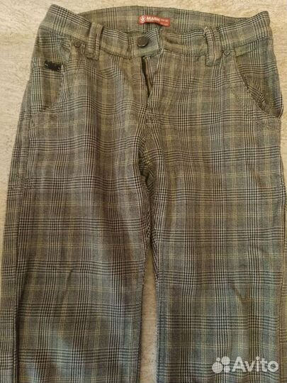 Вещи: брюки, рубашки, кофты и др. на дев-ку р. 140