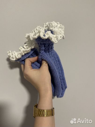 Носки вязанные