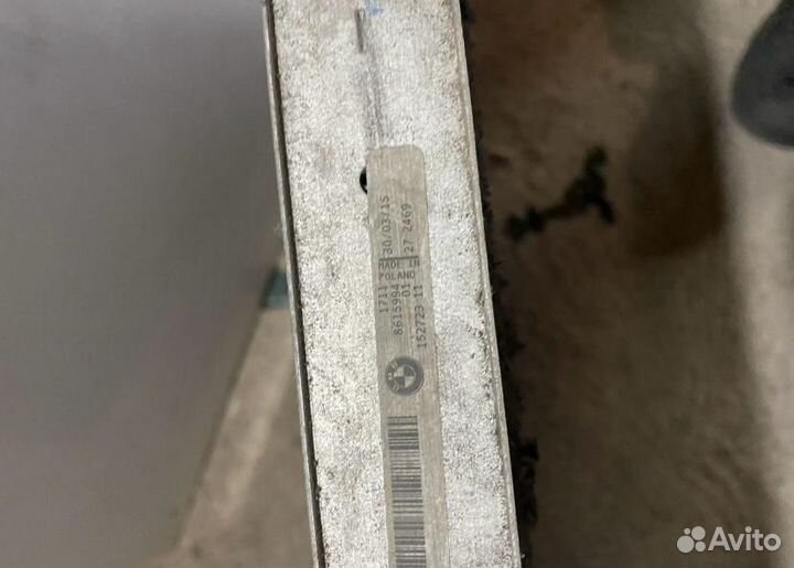 Радиатор BMW f10