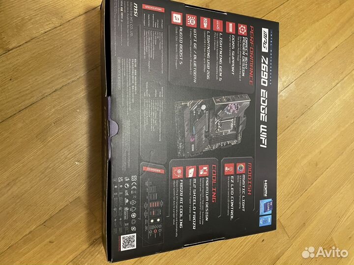 Материнская плата MSI MPG z690 edge wifi DDR5