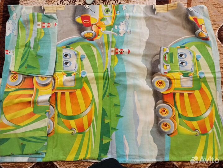 Детское ясельное постельное белье б/у