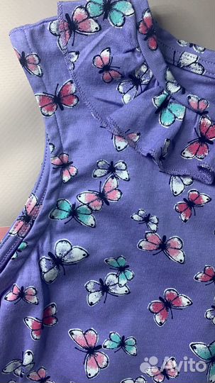 Летний комбинезон для девочки 7-8 лет