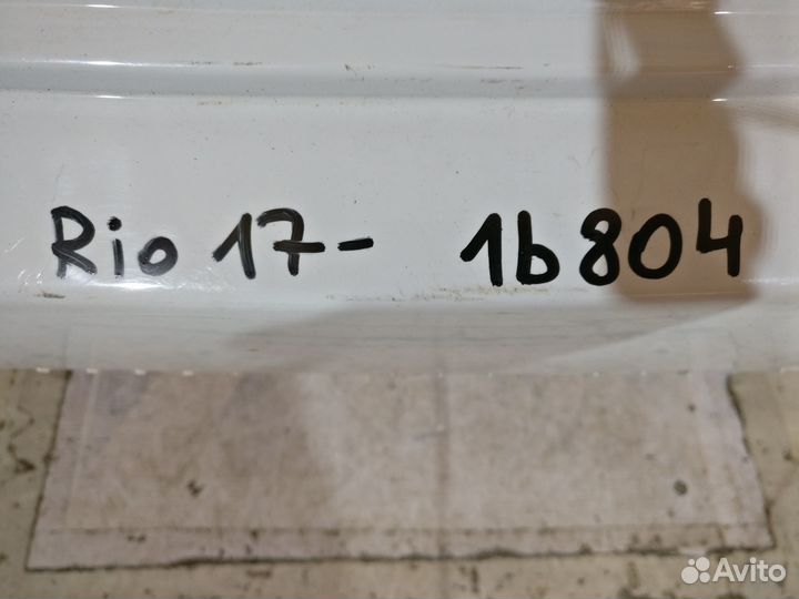 Кия Рио 2017- Бампер задний 16804