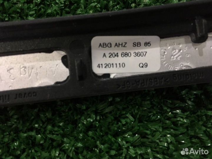 Вставка декор под климат Mercedes-Benz C-Class