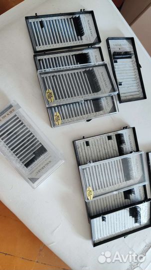 Ресницы для наращивания бу