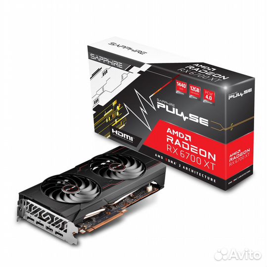 Видеокарта rx 6700xt 12GB