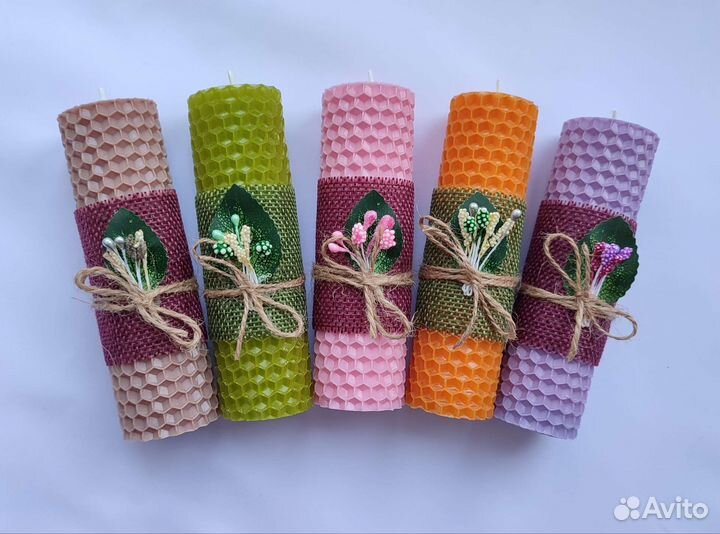 Свечи из вощины