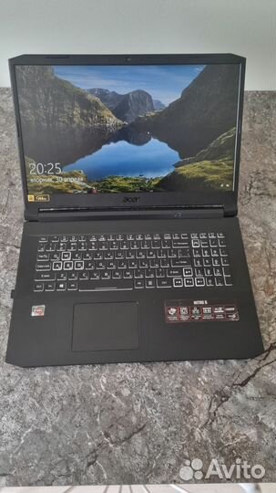 Ноутбук. Acer nitro 5 (an517-41-r8bh)