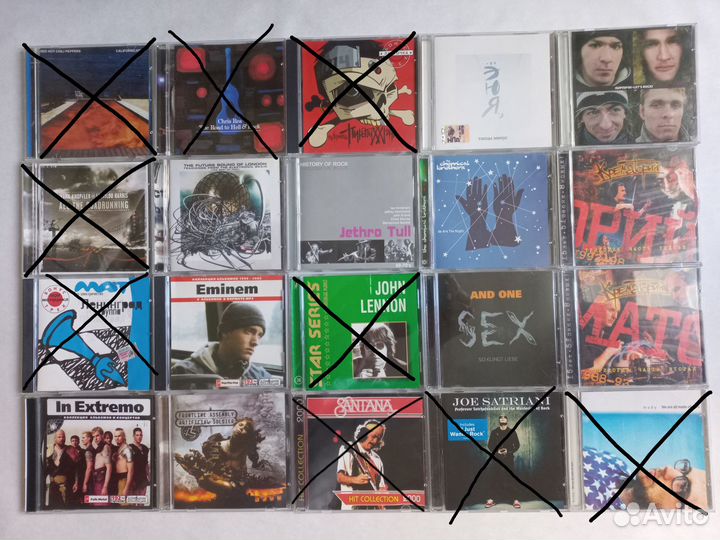 CD, DVD, аудио кассеты