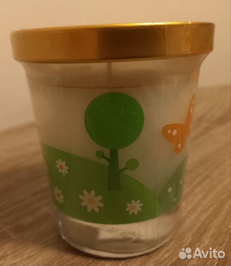 IKEA тимглас Ароматическая свеча в стакане