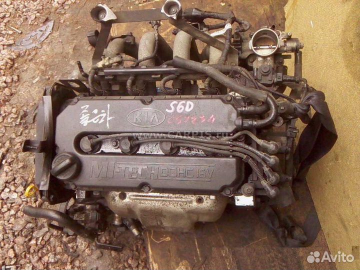 Двигатель Kia Spectra 1.6 s6d (авторазбор)