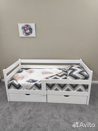 Детская кровать с ящиками Кровать детская новая