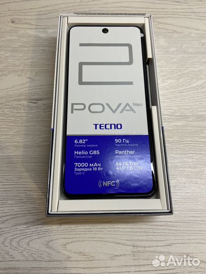 TECNO Pova 2, 4/64 ГБ