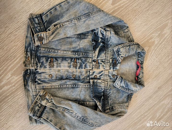 Джинсовая куртка + джинсовый сарафан