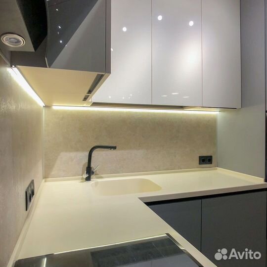 Кухонный гарнитур на заказ. Гapaнития дo 10 лeт