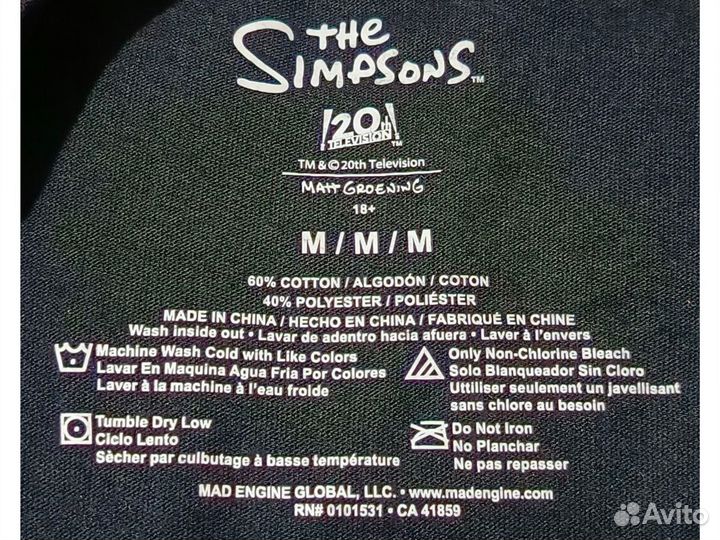 Футболка THE simpsons